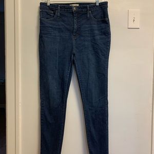 Madewell skinny jeans, 33 Tall